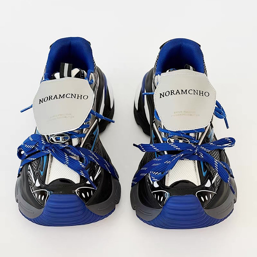 Upper sole point color design dad sneakers