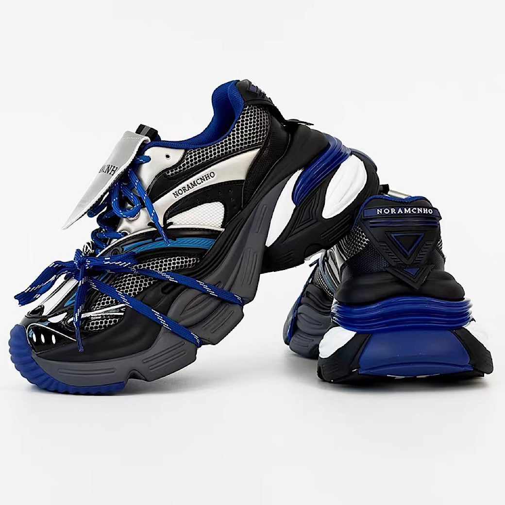 Upper sole point color design dad sneakers