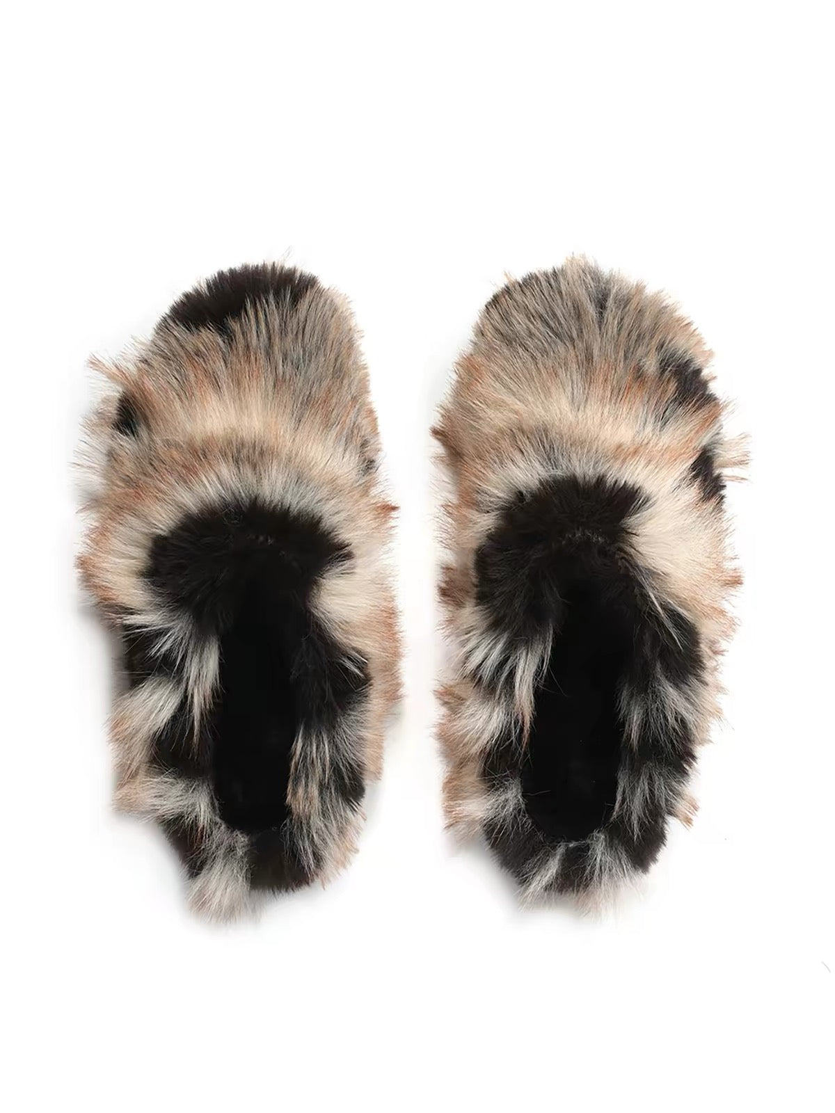 Autumn-Winter Plush Tassel Slip-On Shoes [ID:0250SH]
