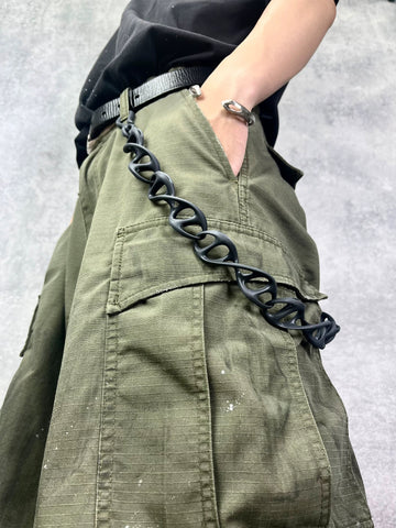 DNA Helix One-Piece 3D-Printed Pant Chain [ID:0568CH]