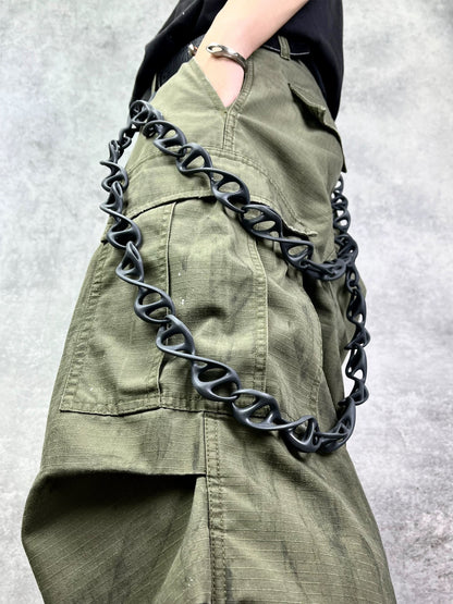 DNA Helix One-Piece 3D-Printed Pant Chain [ID:0568CH]