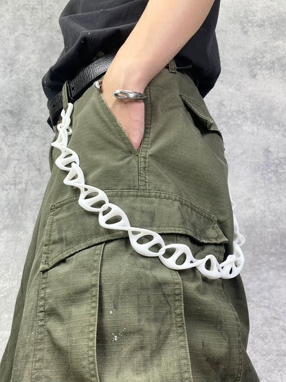DNA Helix One-Piece 3D-Printed Pant Chain [ID:0568CH]