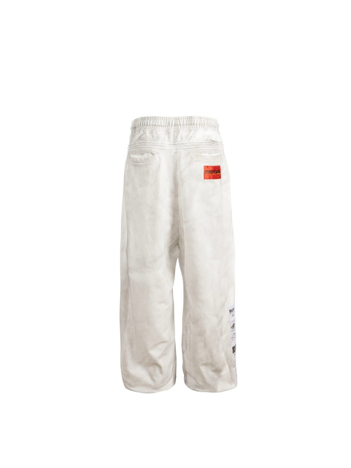 FVVO Distressed Embroidered Drawstring Sweatpants