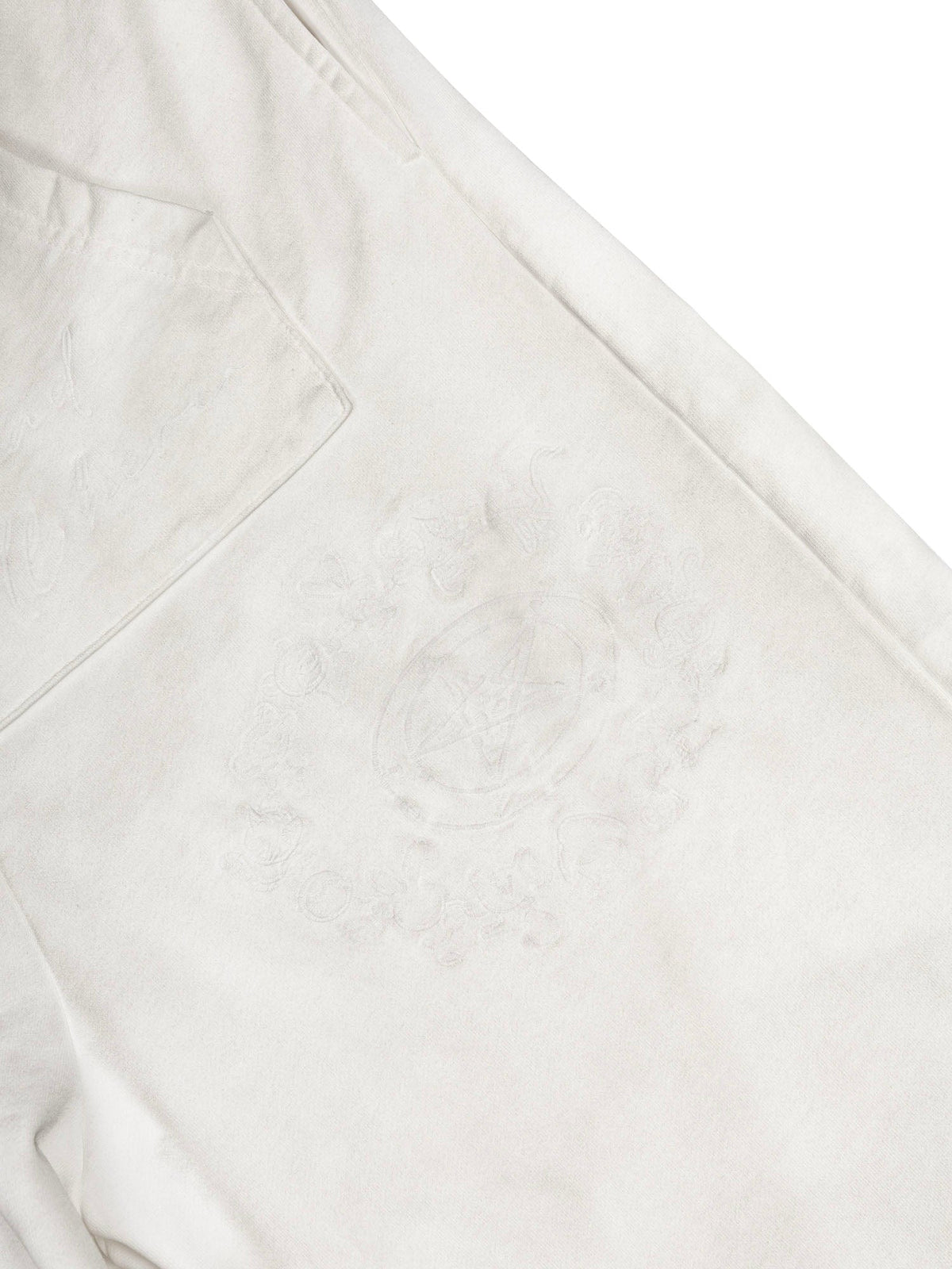 FVVO Distressed Embroidered Drawstring Sweatpants