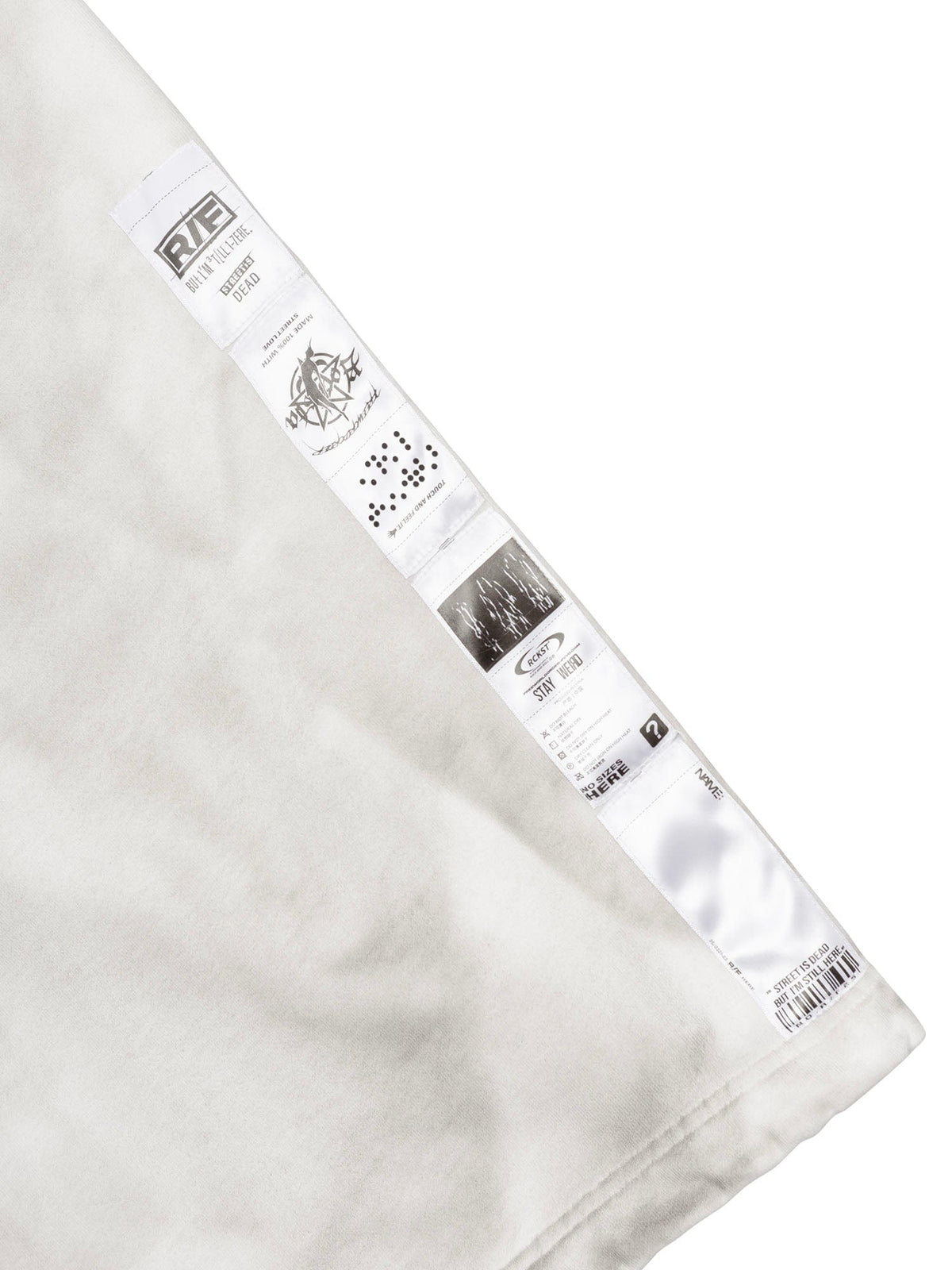 FVVO Distressed Embroidered Drawstring Sweatpants