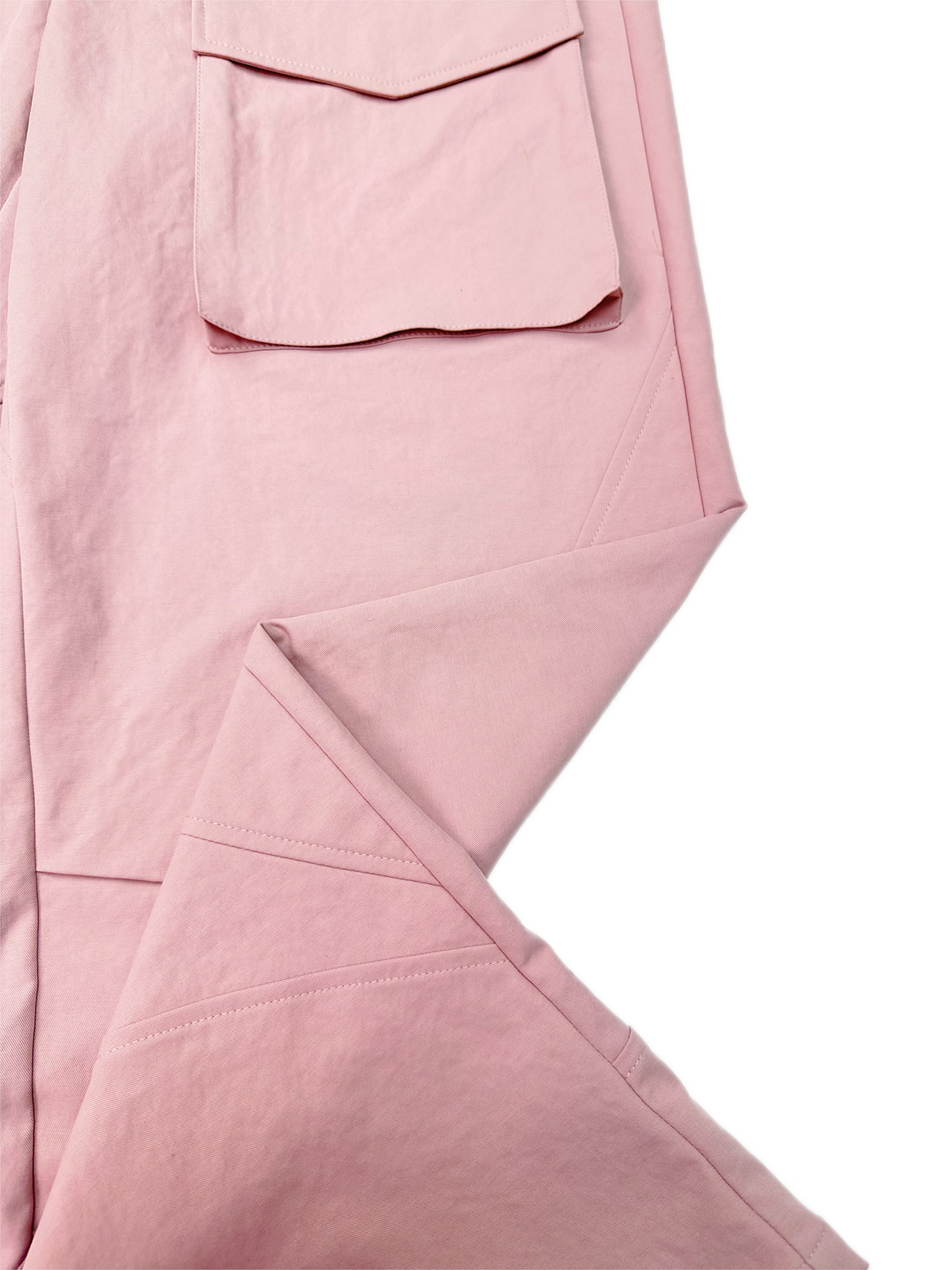 KADAKADA Paneled Wide-Leg Cargo Pants