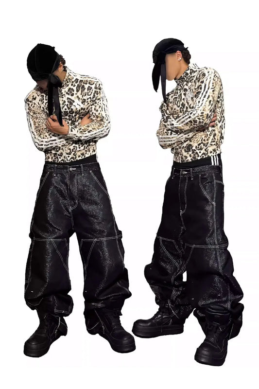 Leopard Print Sports Jacket