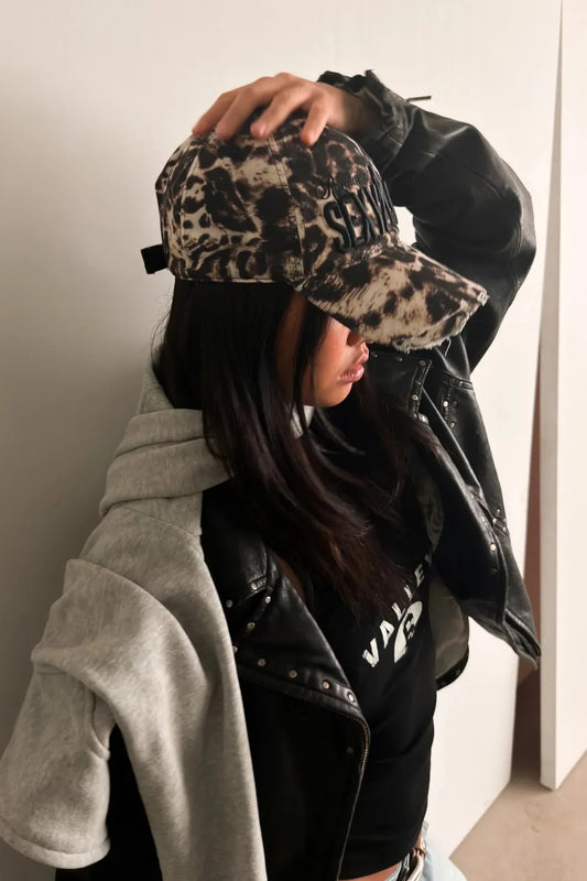 Leopard Sexy Stars Cap