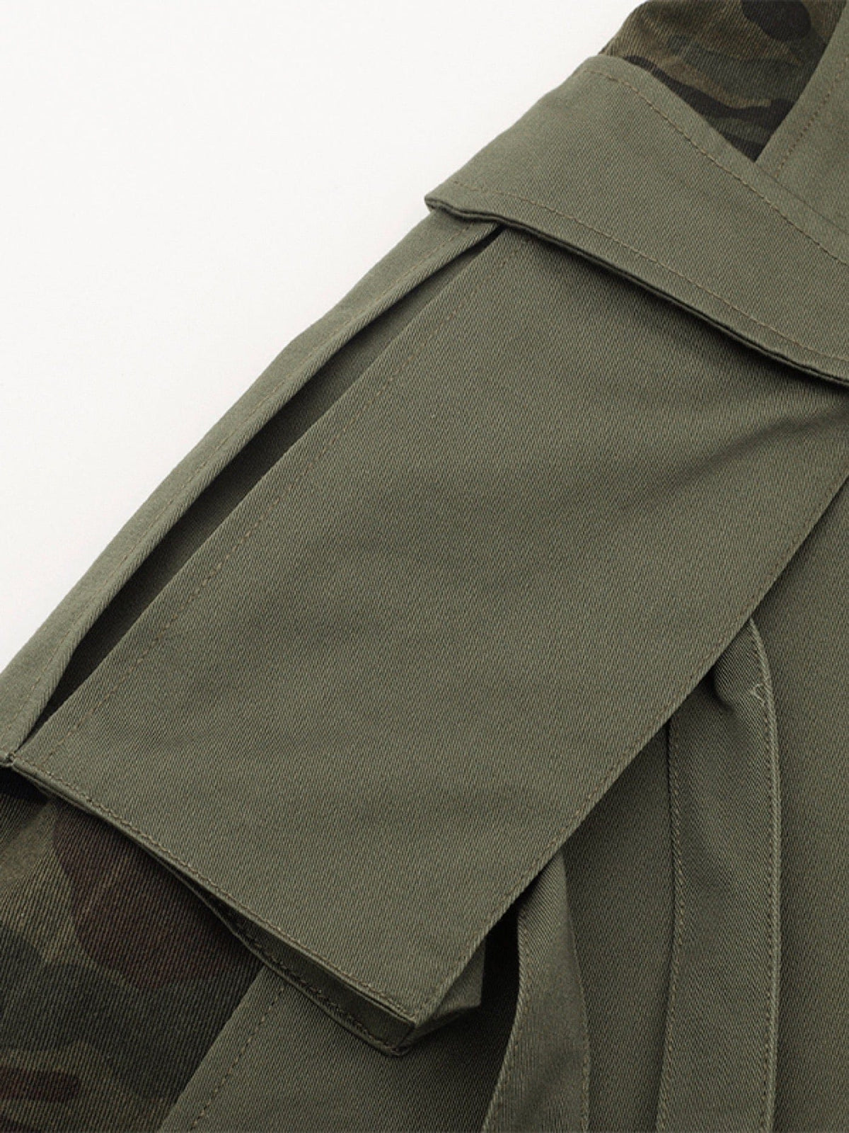 DND4DES Spliced Camouflage Bandage Zipper Cargo