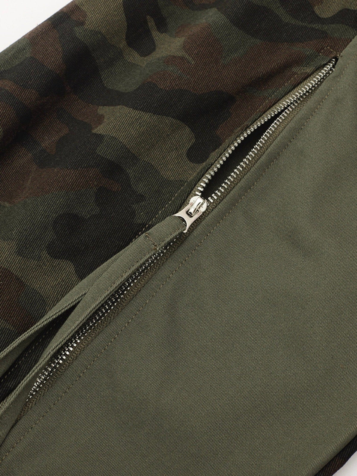 DND4DES Spliced Camouflage Bandage Zipper Cargo
