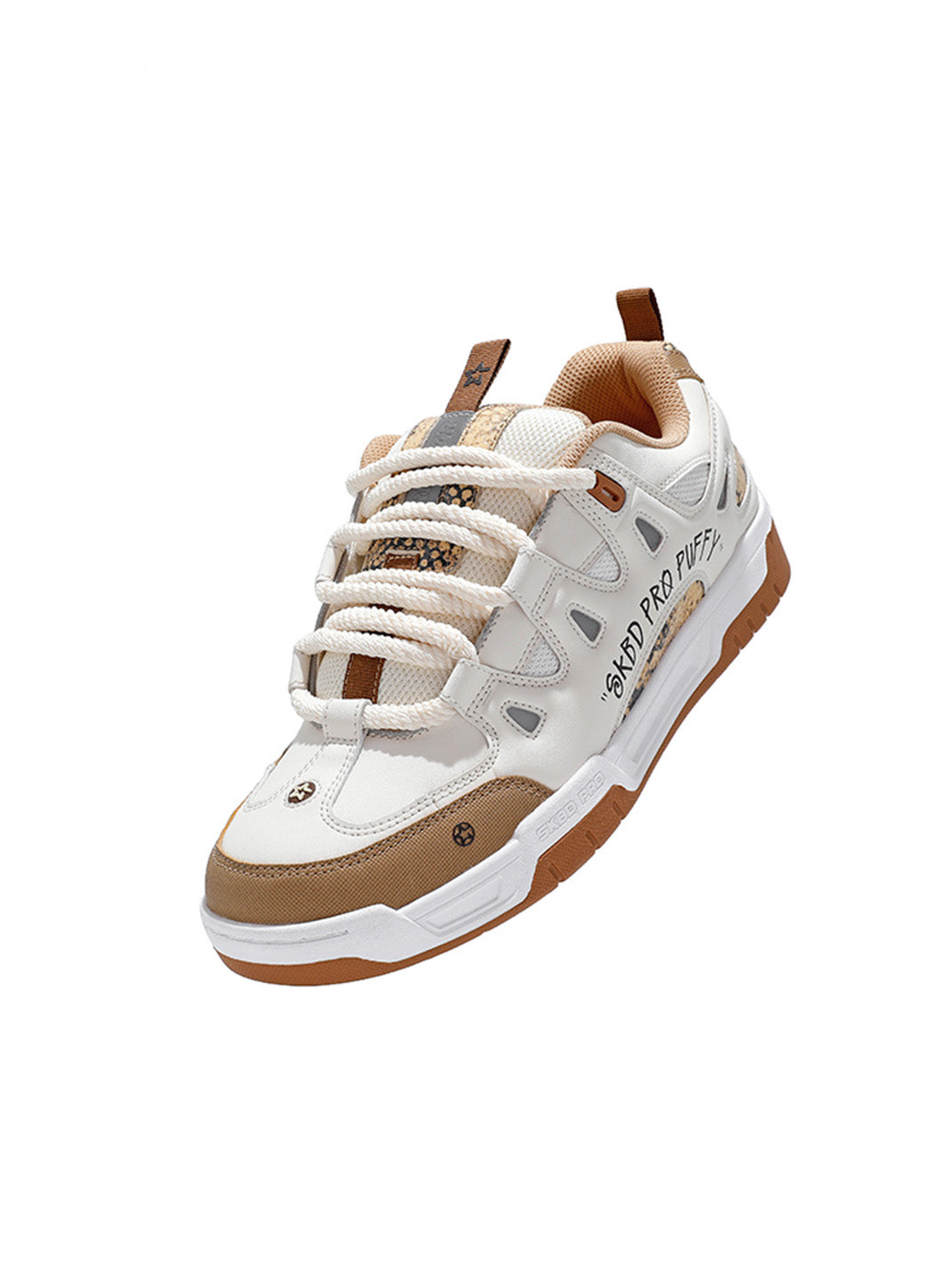 Retro High-Top Chunky Platform Sneakers