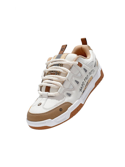 Retro High-Top Chunky Platform Sneakers