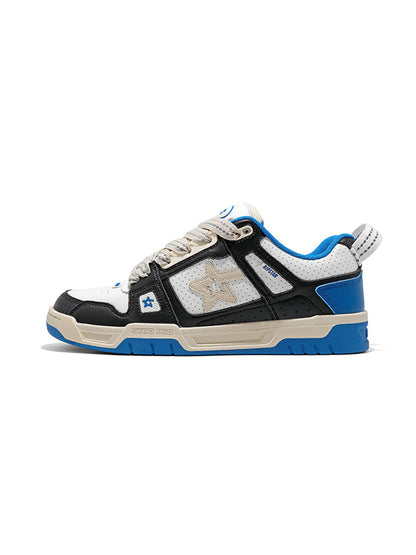 Blue Retro Low-Top Everyday Sneakers