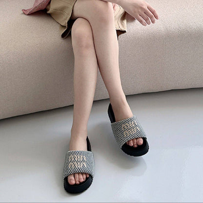 Mesh Strap Sporty Sandals
