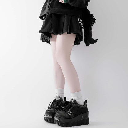 Punk Rivet Platform Shoes