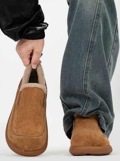 Cocoa Hearth Shearling Clogs