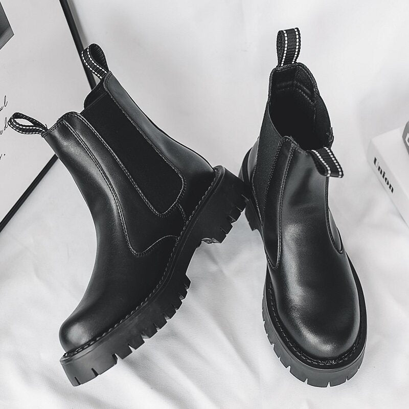 Chunky Platform Chelsea Boots