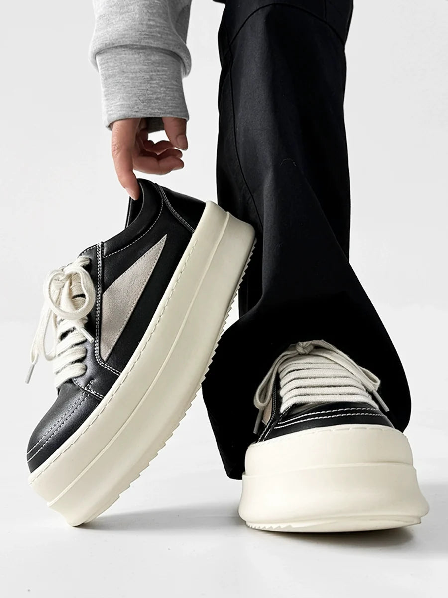 Chunky Elevated Sole Platform Sneakers