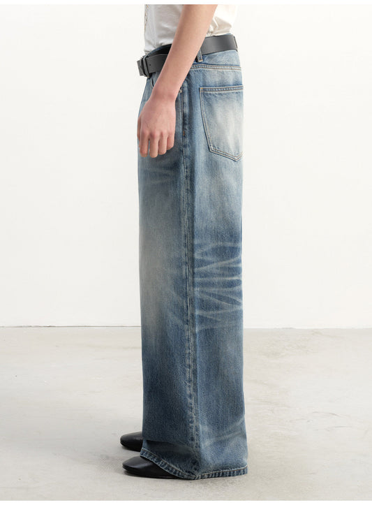 Casual Wide-Leg Jeans