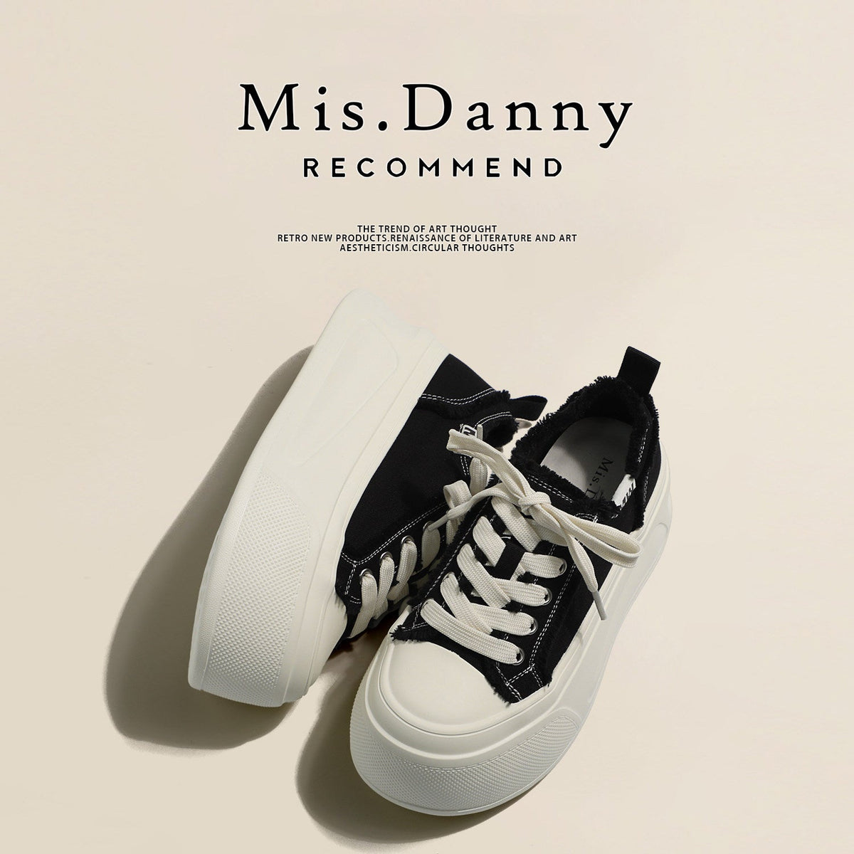 Canvas Platform Sneakers