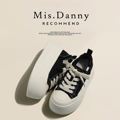 Canvas Platform Sneakers