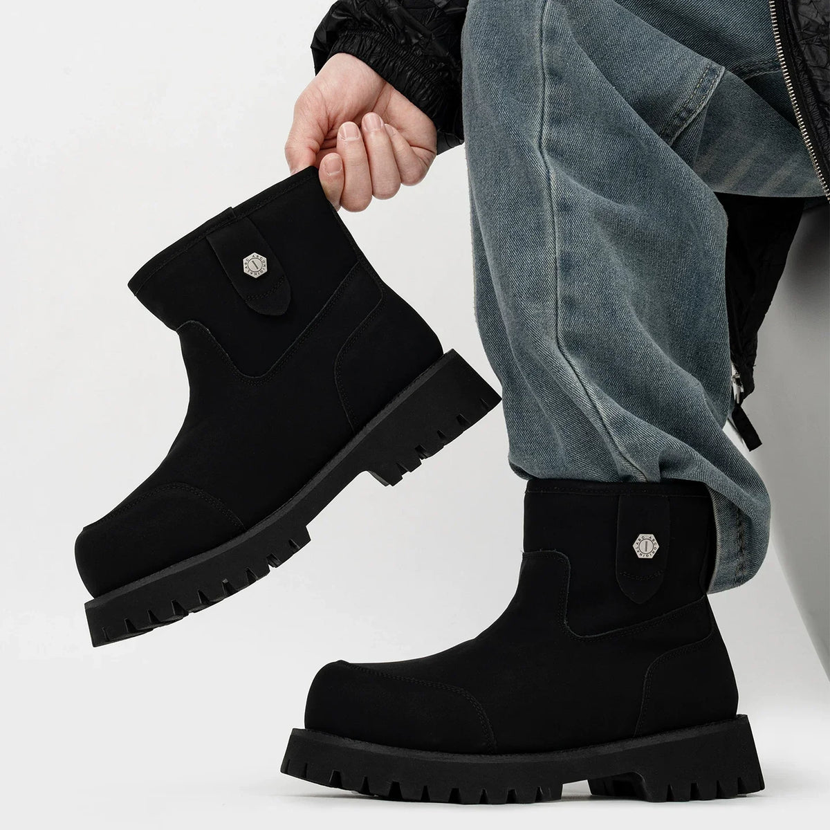 Quarry Suede Work Boots