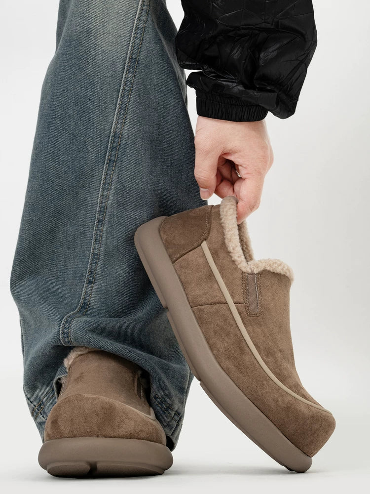 Cocoa Hearth Shearling Clogs