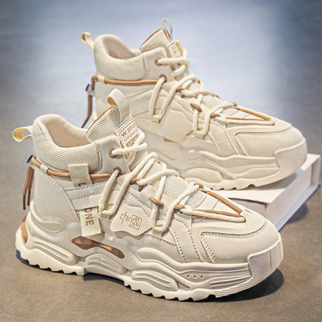 High-Top Thick Sole Comfortable Workwear Shoes
