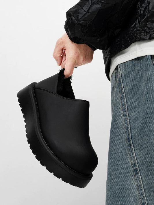 Mossridge Shearling Slip Clogs