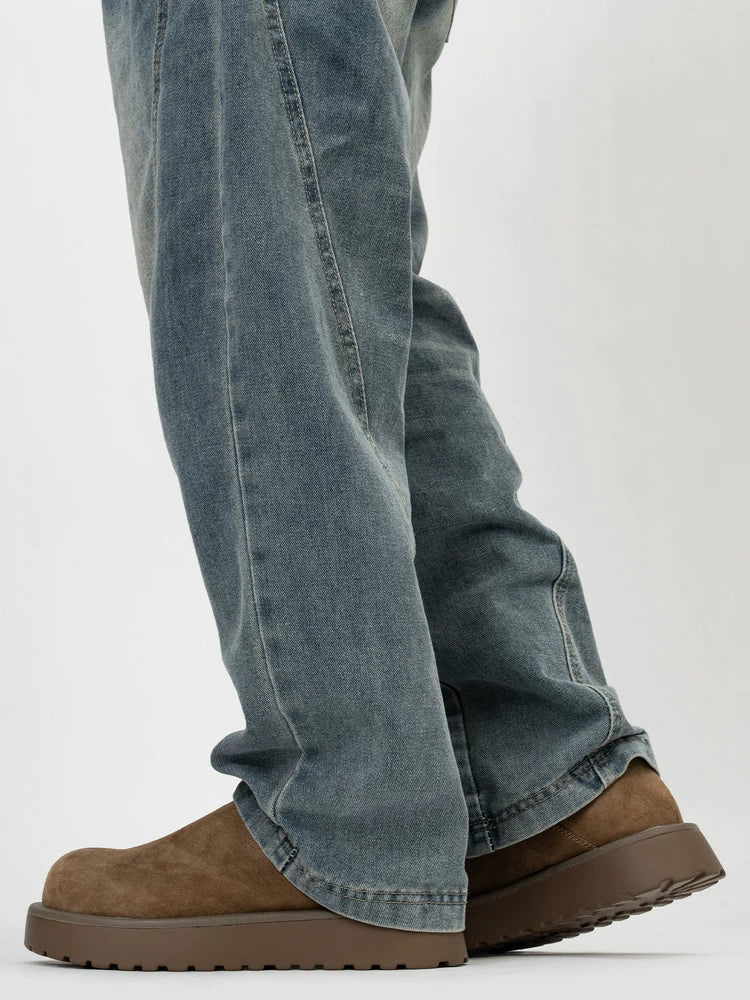 Midnight Monolith Slip Clogs