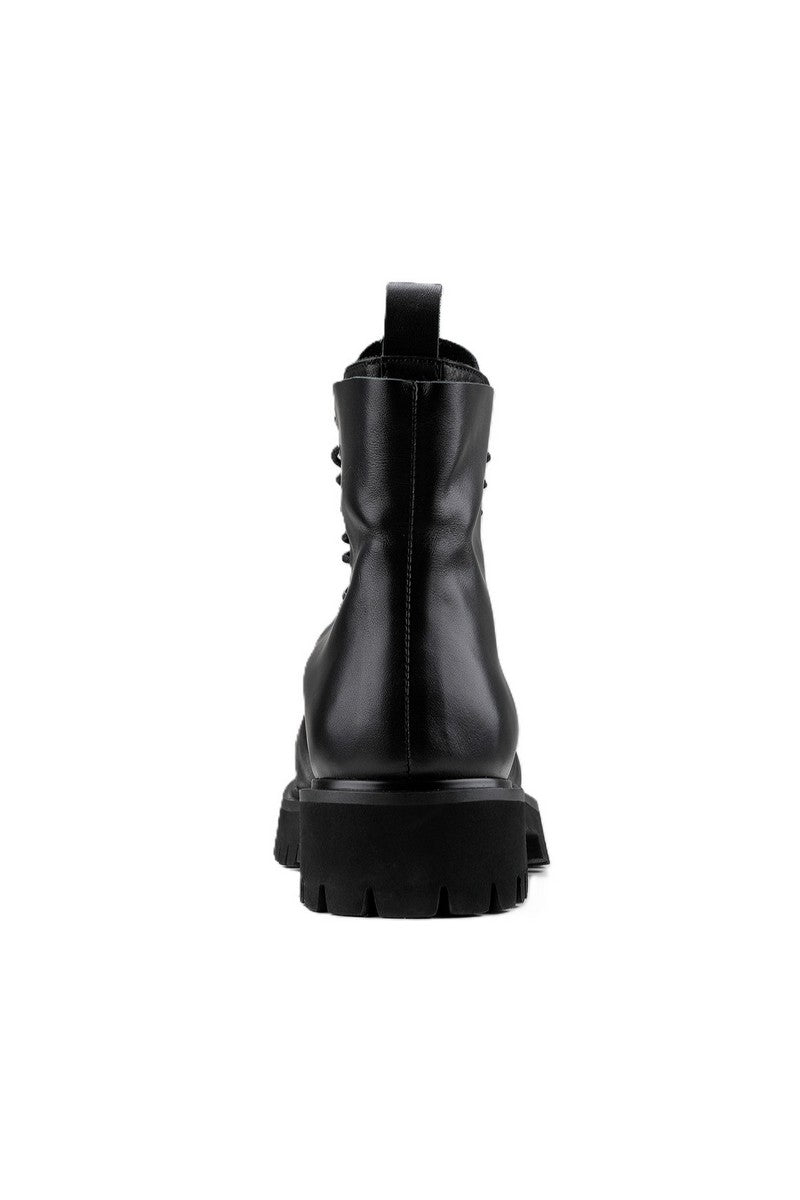 Platform Leather Boots