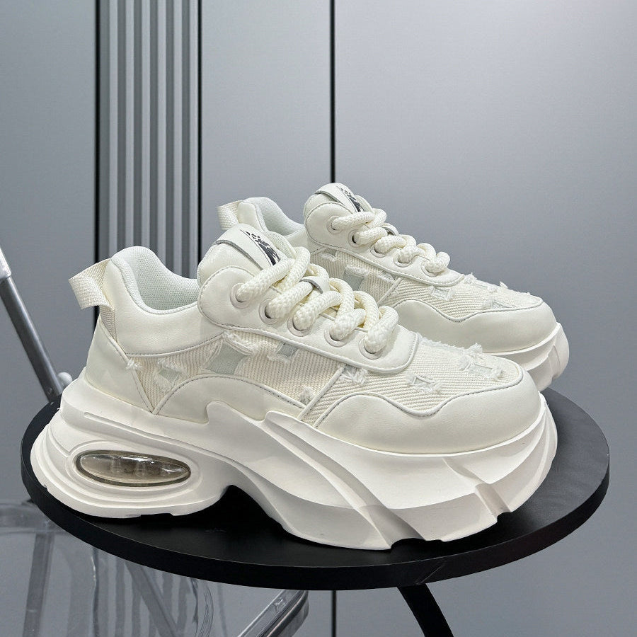 Breathable Air Cushion Platform Height-Increasing Dad Sneakers WN24778