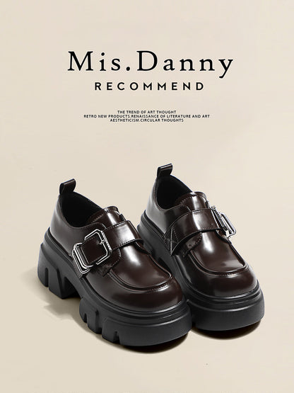 Strap Platform Loafers