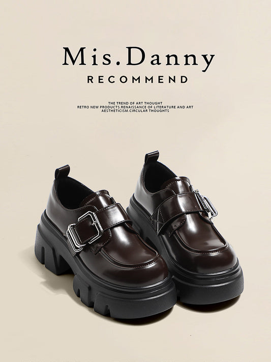 Strap Platform Loafers