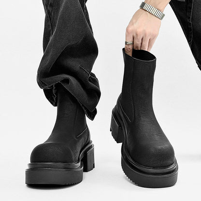 Chunky Platform Chelsea Boots