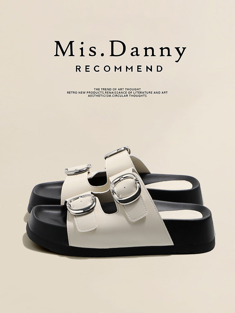 4.5cm Cork Platform Sandals
