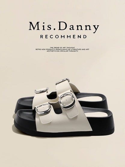 4.5cm Cork Platform Sandals