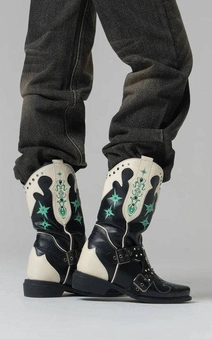 Cosmic Rodeo Star Harness Boots