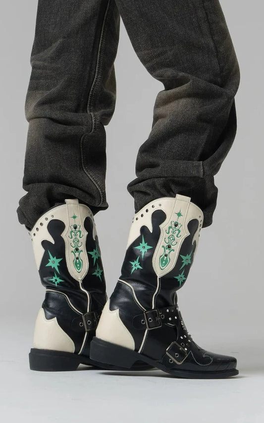 Cosmic Rodeo Star Harness Boots