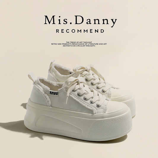 Canvas Platform Sneakers