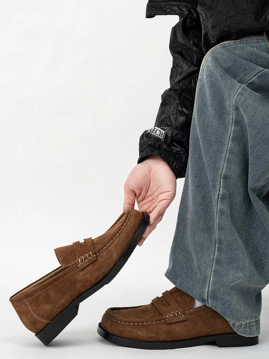Chestnut Harbor Suede Loafers