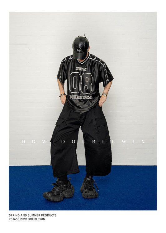 3D Silhouette Scimitar Cargo Pants