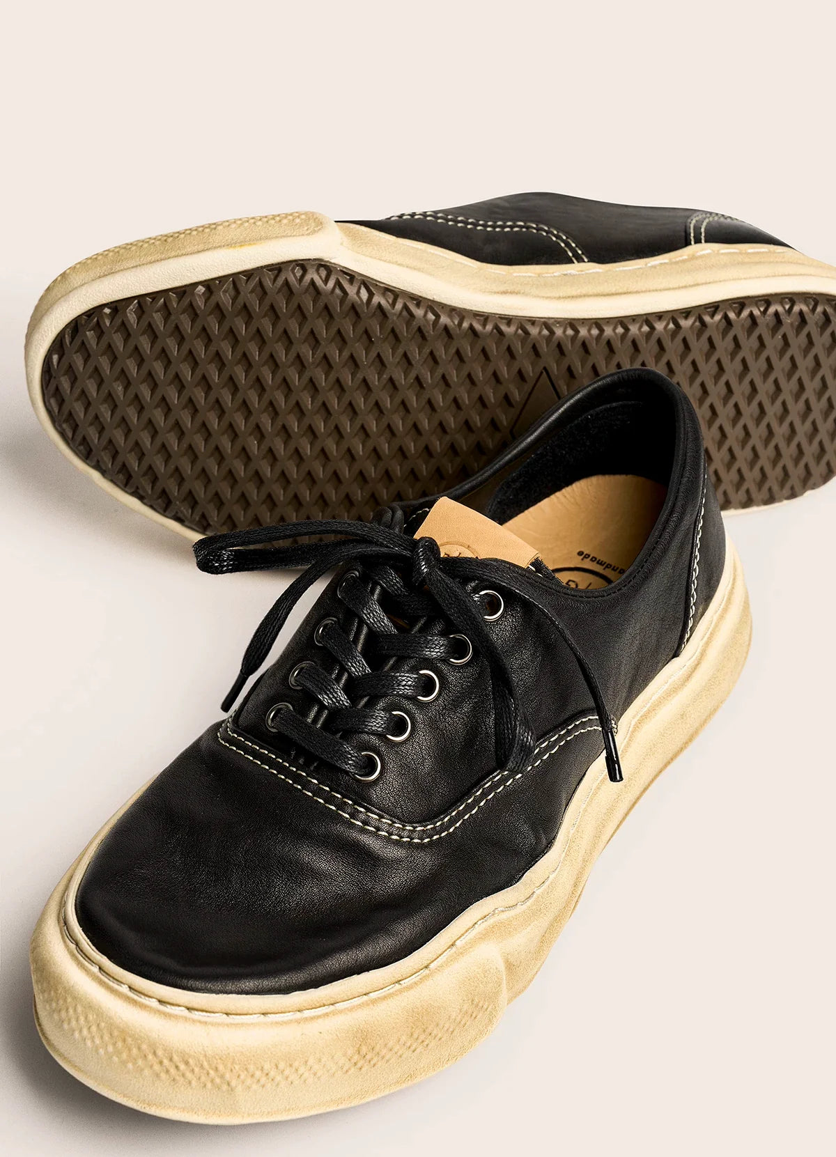 Distressed Washed Sneakers Retro Dissolved Shoes
