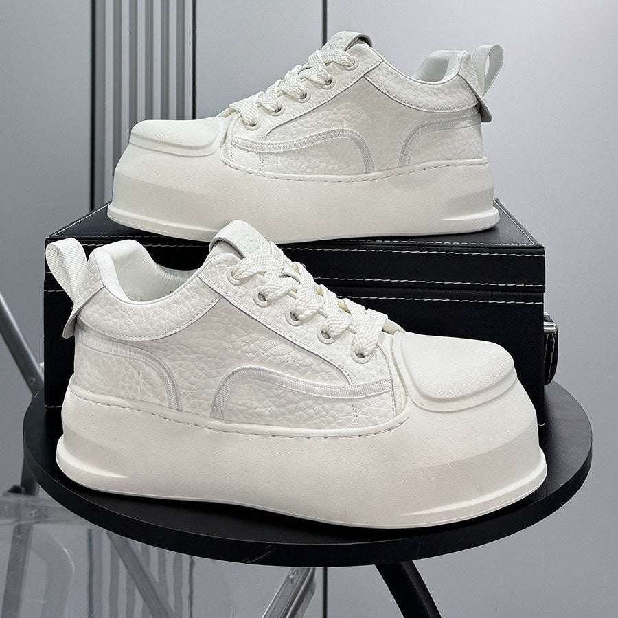 Shell Toe Platform Thick Sole Sneakers