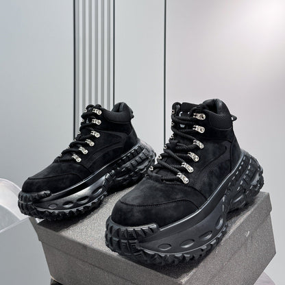 Chunky Platform Height Increase Boots
