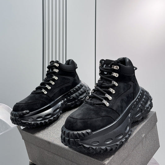 Chunky Platform Height Increase Boots