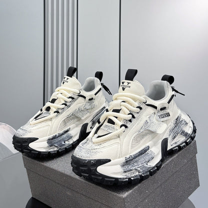 Paint Mesh Dad Sneakers