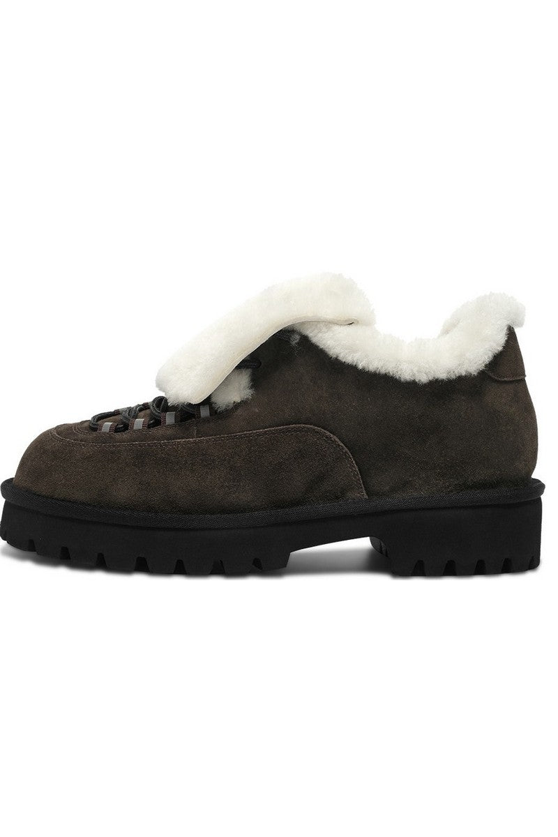 Fleece Low Snow Boots