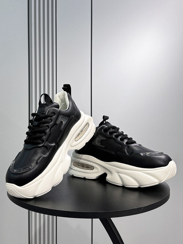 Mesh Air Sole Chunky Sole Sneakers