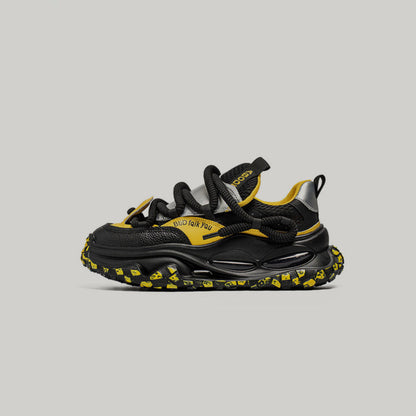 Platform Air-Window Lace-Up Chunky Sneakers